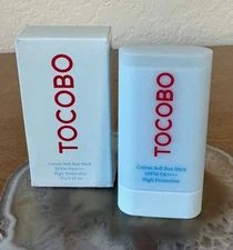 TOCOBO Cotton Soft Sun Stick SPF50+ PA++++ (19g) Matte Finish Sebum Control