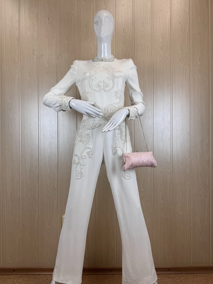 RRP €2500 ZUHAIR MURAD комбинезон IT38 US2 UK6 XS - Изображение 3 из 4