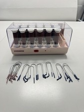 Windmere FS-18/599 18 Velvet Flocked Hot Rollers Curlers With 20 Clips Tested