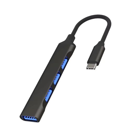 USB-C-Hub 4 in 1 Adapter USB Type C 3.0 für Mac Samsung Handy Laden Daten Laptop - Bild 3 von 26