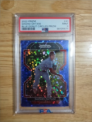 SHOHEI OHTANI - 2022  Panini Prizm - Blue Donuts #69/199