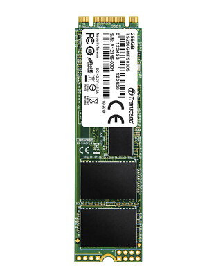 256 GB Transcend M.2 2280 80mm SATA III 6Gbps 830S Solid State Drive