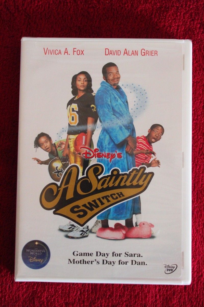 Disney's A Saintly Switch DVD Movie NEW & SEALED Vivica A. Fox