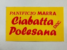 Sticker Sticker BREAD SLIPPER POLESANA D.O.C. Marra bakery cm 8.5 x 5 approx.