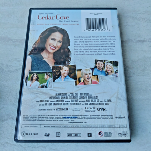Cedar Cove Complete Series DVD Lot Season 1 2 3 One Two Three Hallmark Channel - Picture 3 of 10