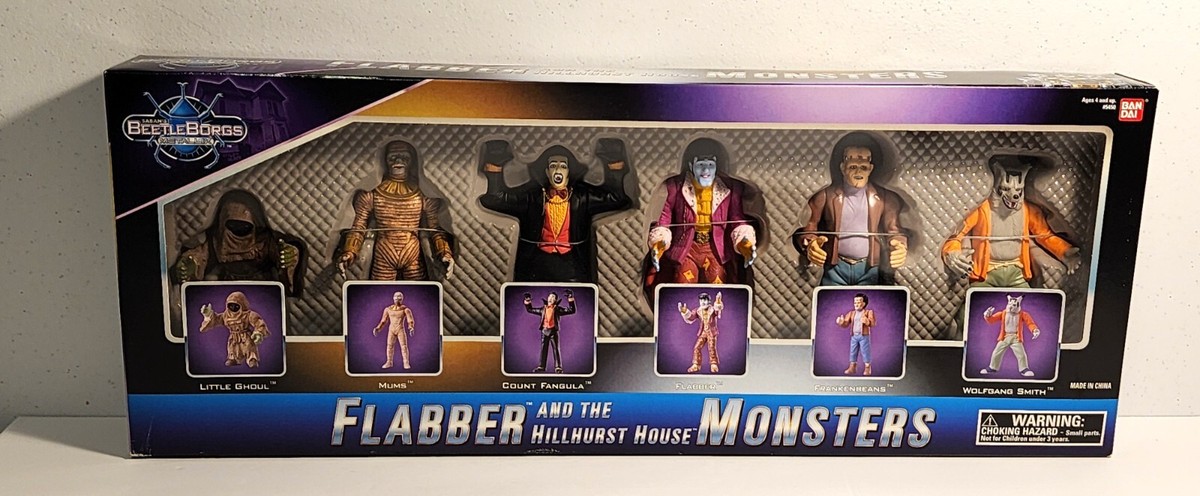 Beetleborgs Flabber & The Hillhurst House Monsters