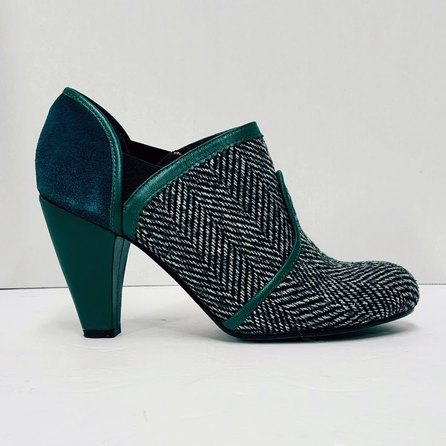 Licencia poética secreto admirador Tacones Zapatos euro 38 EE. 8 UU. 8 EE. Cuero y Tweed verde Azulado aca7ab Licencia poética secreto admirador Tacones Zapatos euro 38 EE. 8 UU. 8 EE. Cuero y Tweed verde Azulado aca7ab