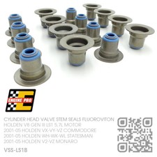 FLUOROVITON VALVE STEM SEALS V8 GEN III LS1 5.7L [HOLDEN VU-VY-VZ COMMODORE UTE]
