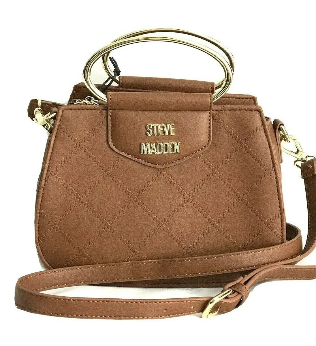 Steve madden cognac crossbody sale