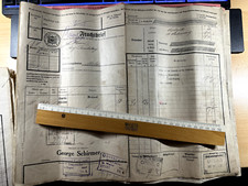 1916 Frachtbrief Kassel, Eisenbahndirektion Cassel, George Schirmer