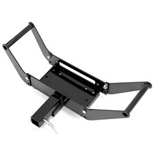 Foldable Winch Mounting Plate Cradle Mount For 2 Hitch Receiver 4wd Suv Truck
