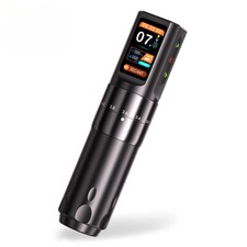 Wireless Tattoo Machine Stroke Adjustable 2.0-4.2mm 2000mAh Battery Coreless Pen