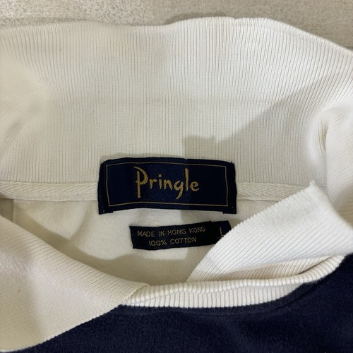 Suéter de golf vintage Pringle of Scotland para hombre talla L bordado algodón para golfista - Imagen 17 de 24