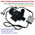 24VDC Speed Adjustable Heavy Duty Water Pump 4PIN DC85E-24100A 200W 10m 13500LPH
