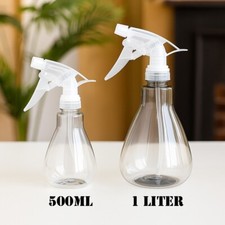 Trigger Spray Bottles for Salon, Barber, Hair, Cleaning & Garden Plants 500ml
