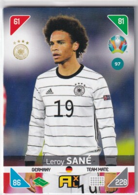 Panini Adrenalyn XL Euro EM 2020 2021 Kick Off Nr. 97 Leroy Sane