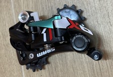 Cambio posteriore bici MTB SRAM X01 11 v type 2 nero verde mountain bike deraill