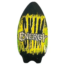 Skim Lizard Skimboard Energy Drink Pattern Skim Boogie Board 40” X 21” Wooden