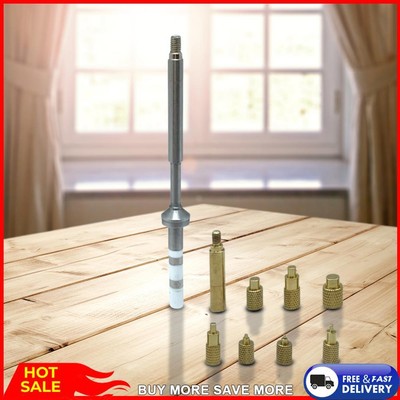 Heat Insert Nut Iron Tip M2-M8 Brass Hot Melt Insert Nut Insertion Kit Heat