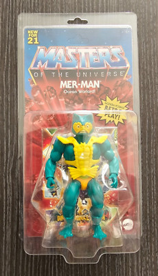 Masters of the Universe Retro Play Mer-Man Mattel MOTU Action Figure