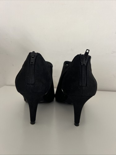 SISE:7.5M Style & Co. Womens Haddiee Open Toe D-Orsay Pumps Black Size 7.5M - Picture 3 of 6