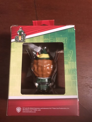 2020 HALLMARK ELF CHIBI BUDDY THE ELF ORNAMENT NIB - Picture 2 of 8