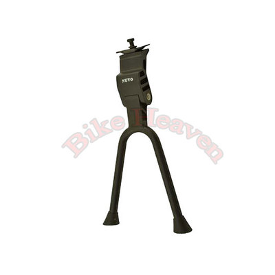 NUVO Bicycle Black Alloy Double Kickstand For 26 Bicycles Cruiser Bike Part eBay