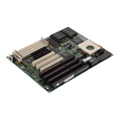 Motherboard Baby-AT ECS UM8810PAIO REV:1.0 Socket 3 FPM DRAM PCI ISA