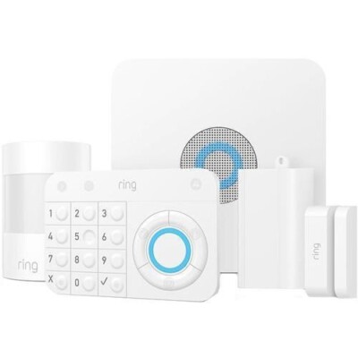 Ring Alarm 5-Piece Security Kit - White (4K11S7-0EN0)