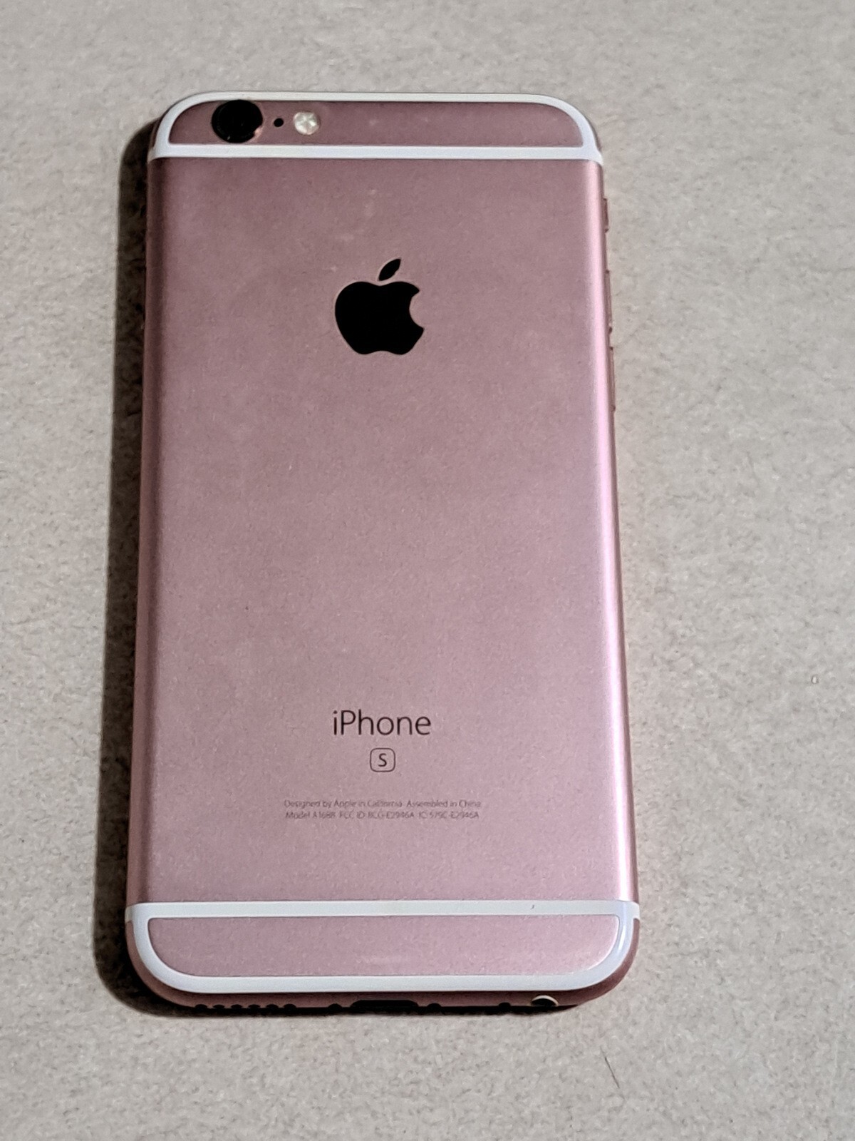 Apple iPhone 6S 32GB Rose Gold A1688 Smartphone *Tested* 759776413551