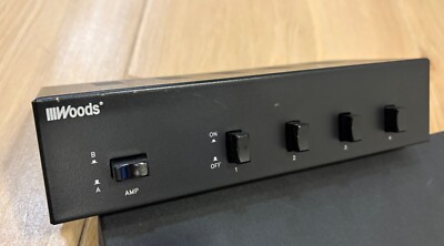 Woods 4 Speaker Switcher Selector
