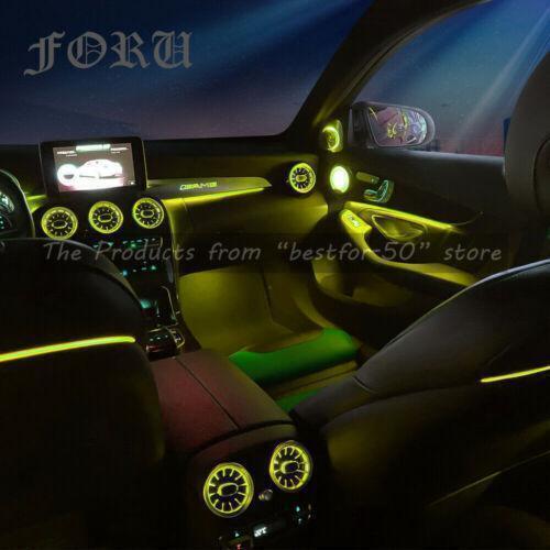 64 Colors W205 LED Light Ambient Interior Kit For Mercedes Benz C-Class 2015+ - Picture 4 of 12