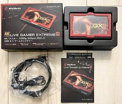 AVerMedia Live Gamer EXTREME 2 GC550 PLUS 4K Passthrough Game Capture Box  DV482