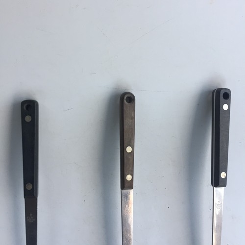 Flint Arrowhead Stainless Kitchen Utensils 5 Pieces Carving Forks Ladles Dippers - Picture 10 of 22