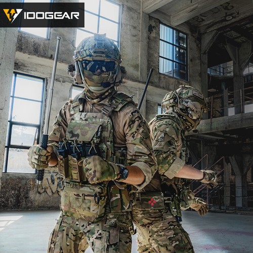 IDOGEAR Tactical Dangler Drop Pouch FERRO DOPE Abdominal Fanny Pack D3 JPC FCPC - Picture 13 of 29