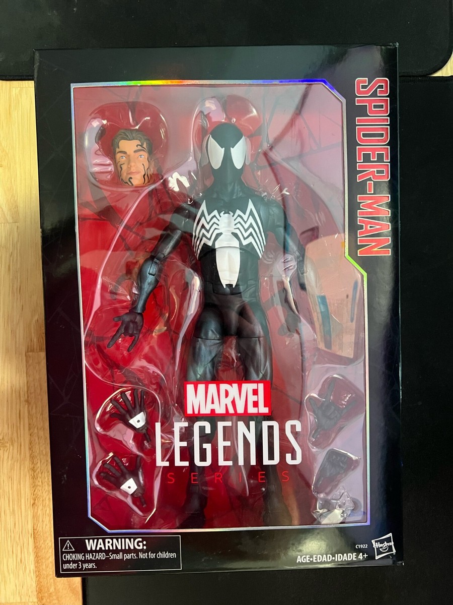 Hasbro Marvel Legends Series Spider-Man (Symbiote Suit) (12 in