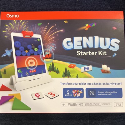 OSMO Genius Starter Kit for iPad & iPhone 5 Educational Learning Games-STEM TOY