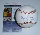 1985 CUBS Lary Sorensen signed baseball w/ '85 Cubs JSA COA Autographed Chicago