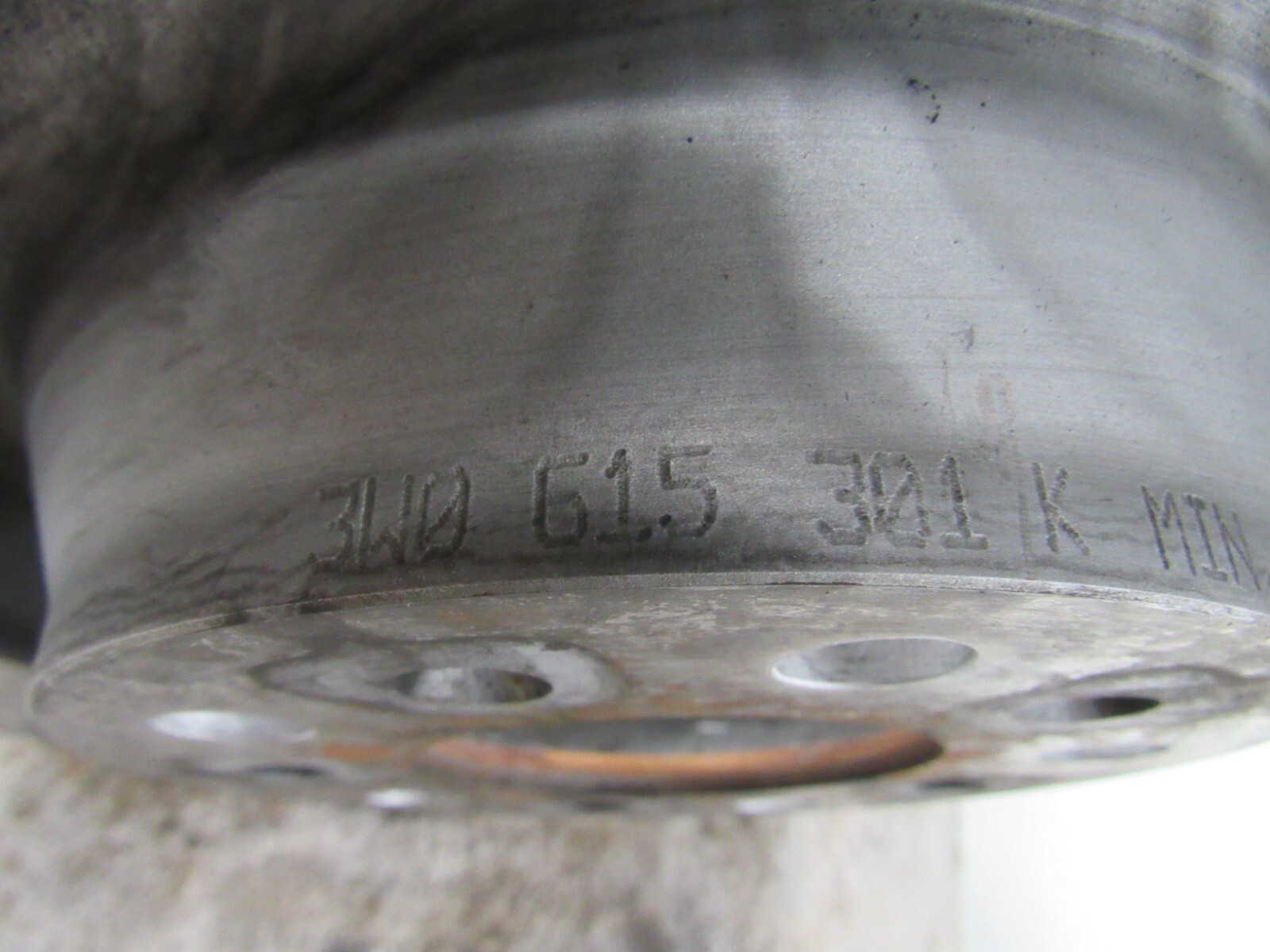 2013 BENTLEY CONTINENTAL GTC GT V8 FRONT ROTOR BRAKE DISC WHEEL STOCK OEM 1-6872