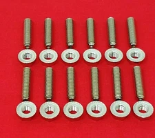 SBC CHEVY HEADER STUD KIT BOLTS STAINLESS STEEL SMALL BLOCK 283 327 350 400 TPI
