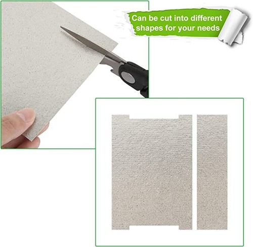 30 Pcs Waveguide Cover Mica Plates Sheets 13cmx13cm for Universal Microwave Oven - Picture 3 of 4