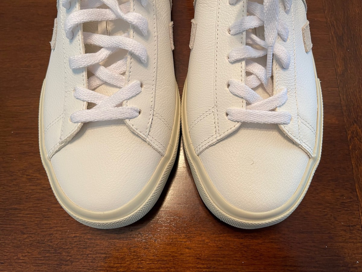 VEJA CAMPO MEN'S SNEAKERS EXTRA WHITE/ NATURAL 8US/ 41EU | eBay