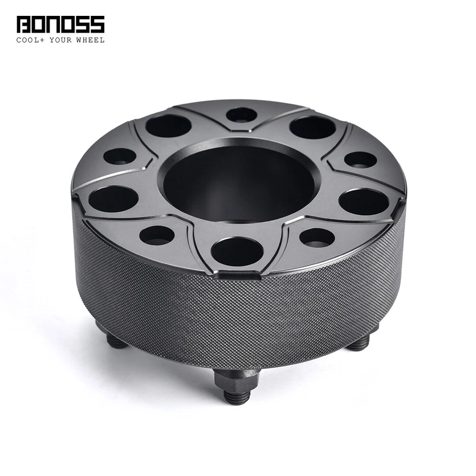 2x 50mm/2'' BONOSS Wheel Spacers 5x4.5'' for Hyundai Santa Fe CM Restyling 2010- - Image 4 of 4