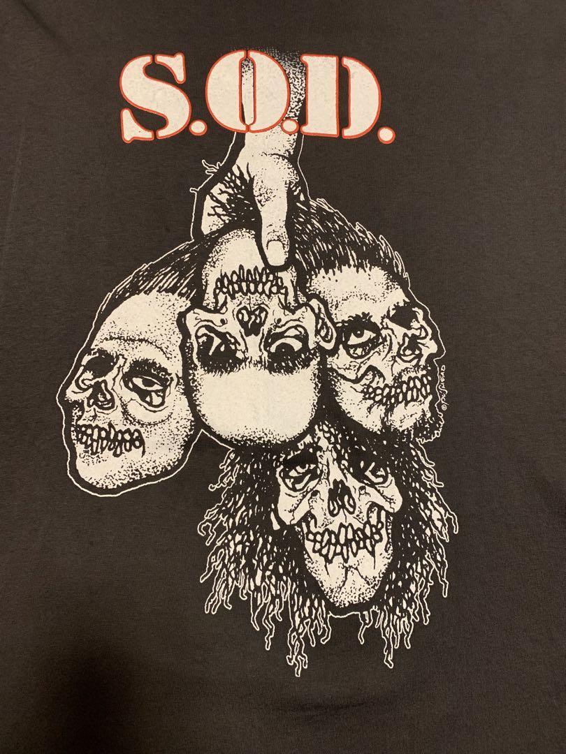 Pushead Zorlac 80s-90s SOD T-shirt | eBay Pushead Zorlac 80s-90s SOD T-shirt | eBay