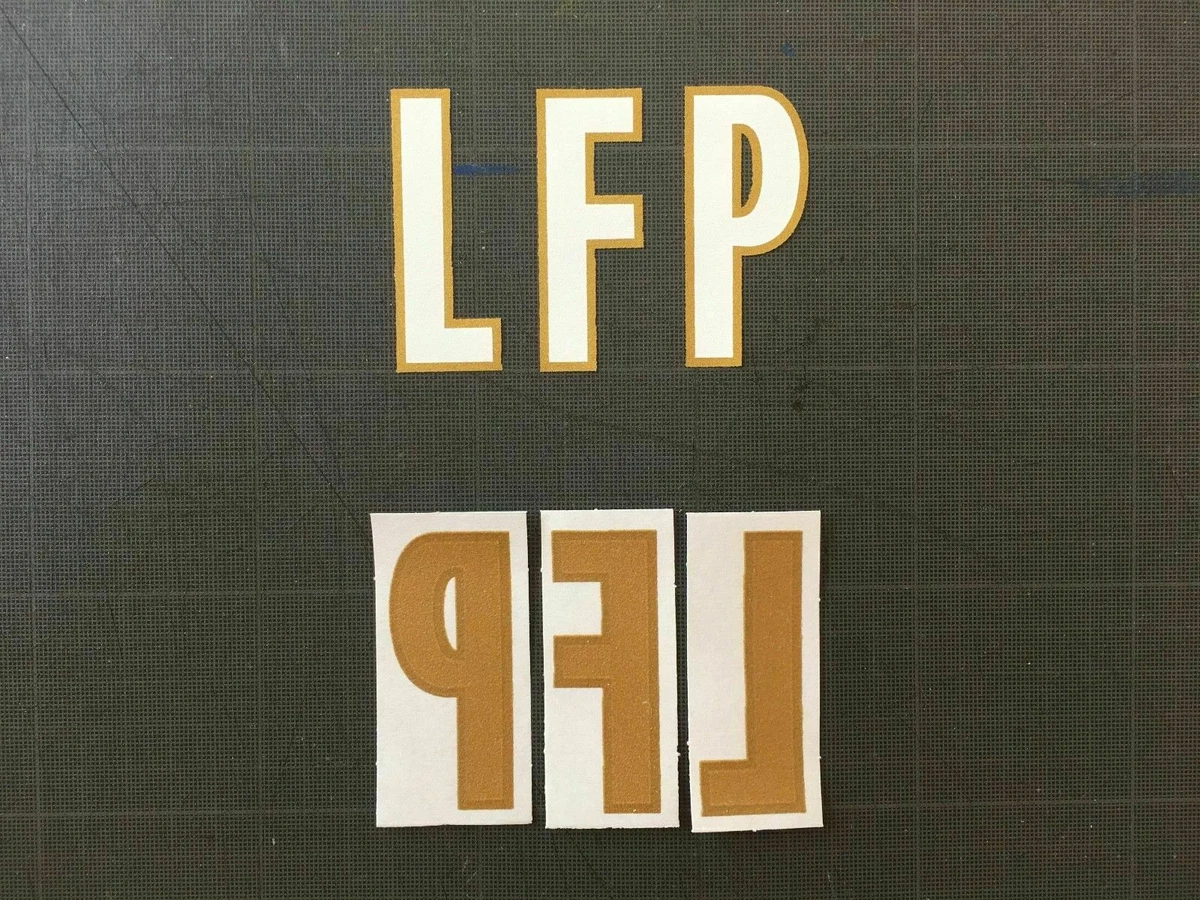 Patch Flocage Officiel LFP Footpress - Neuf