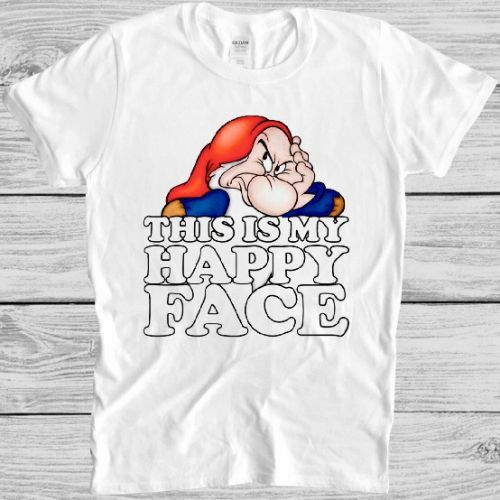 Grumpy Dwarf T Shirt Men Women Funny Retro Vintage Tee 2884 - Picture 1 of 1
