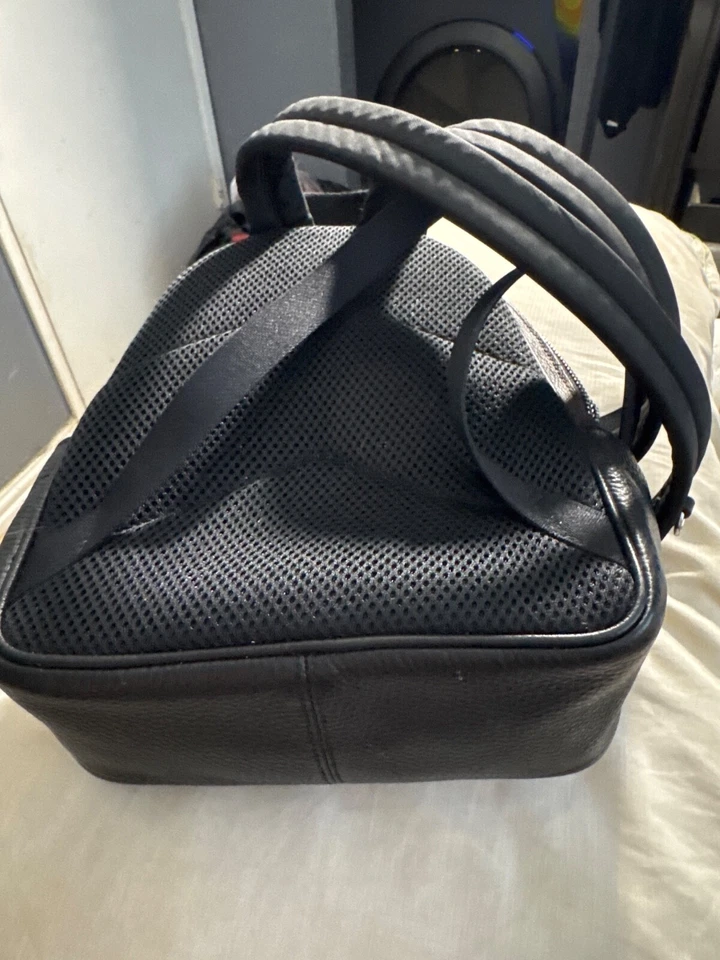 NWT COACH Women's Mini Court Backpack In Signature Leather Leopard Print CC757 - Image 4 of 4