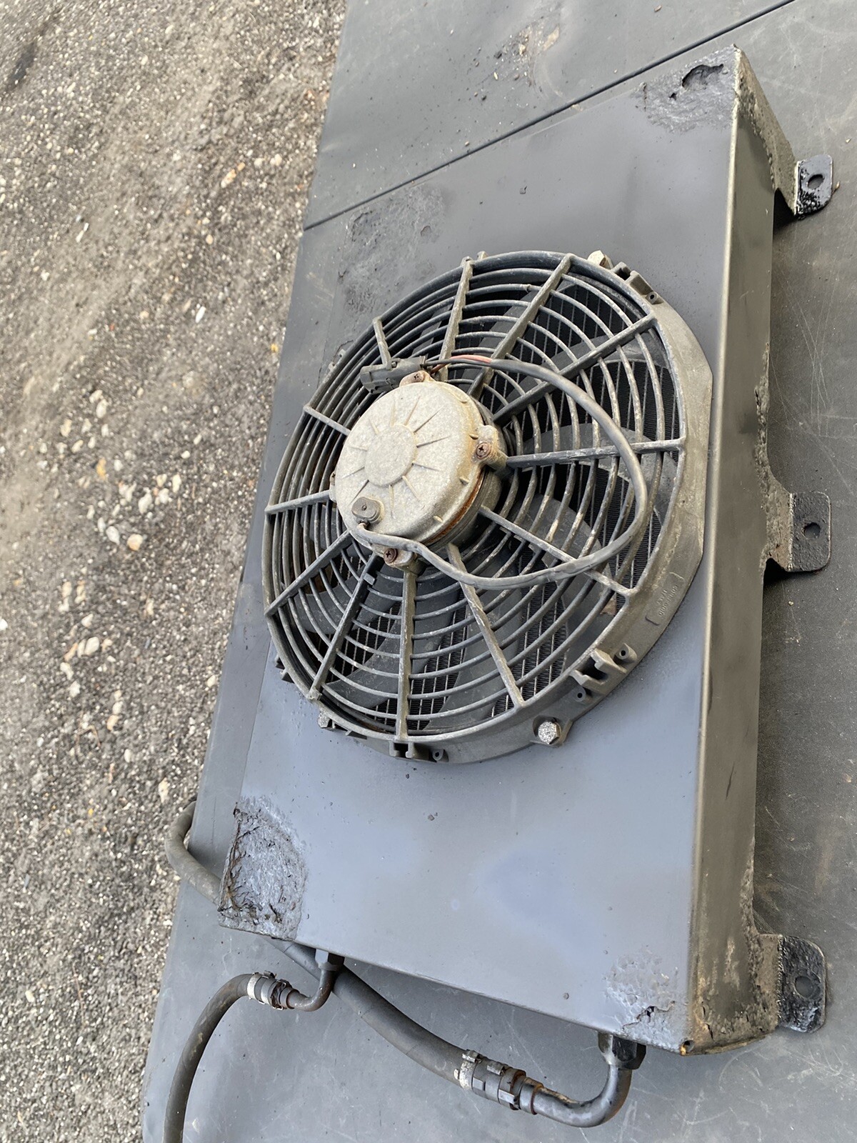 Купить thermo king tripac apu Condenser With Fan Б/У на Аукцион из