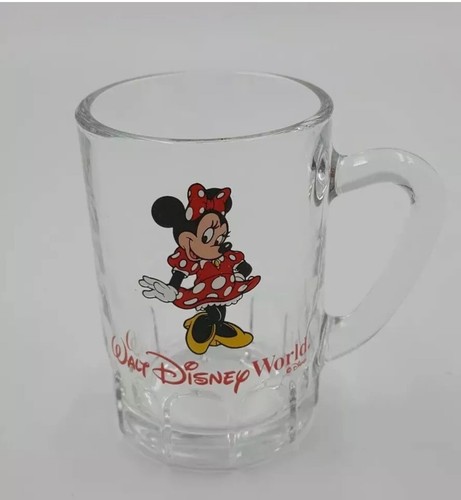 MINNIE MOUSE WALT DISNEY WORLD MINI STEIN SHOT GLASS