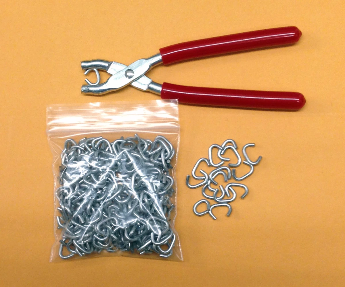 Hog Ring Pliers and Hog Rings 3 8
